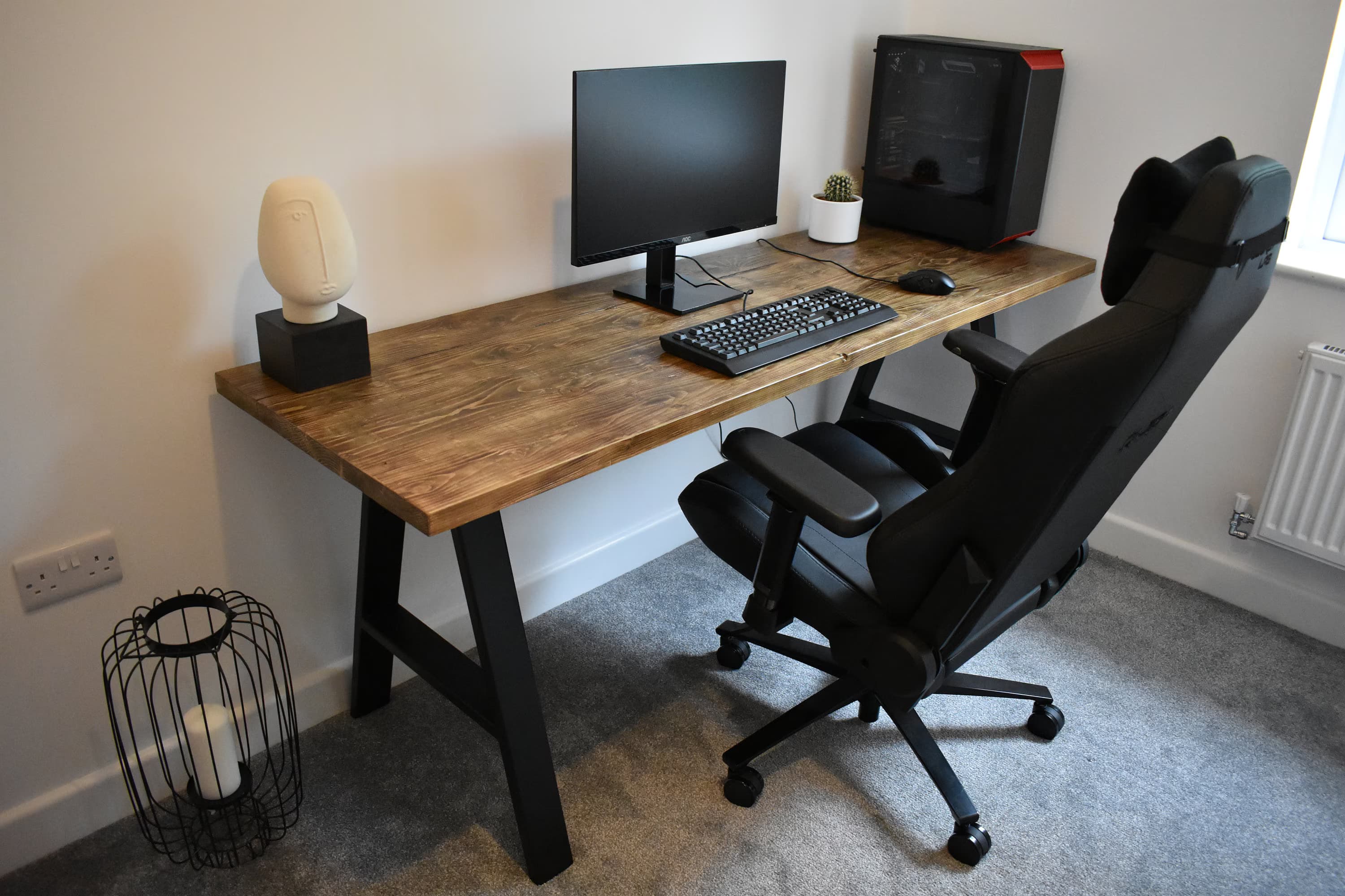 Wooden Desk view 2
